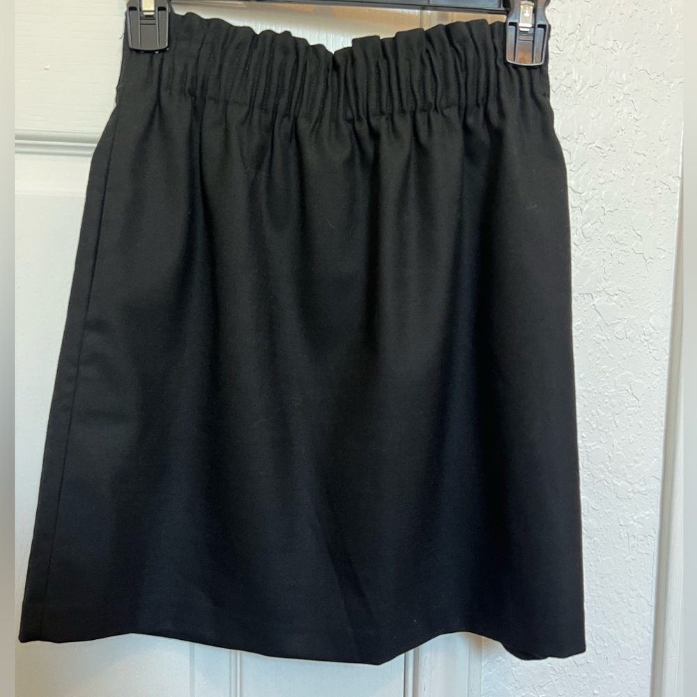 J. Crew wool blend skirt | black | size 4 - Picture 4 of 14
